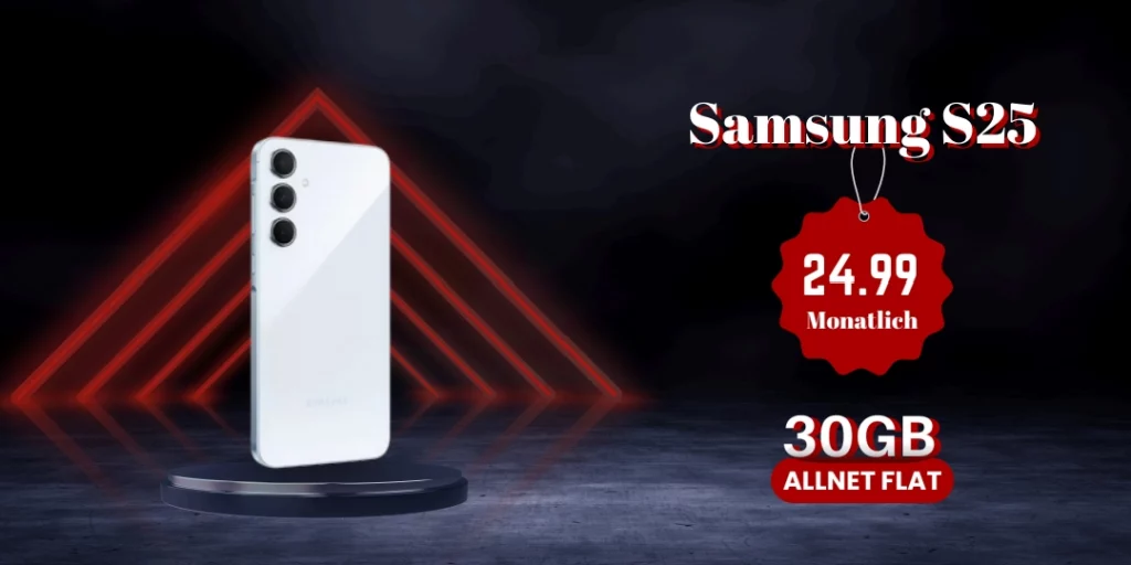 Samsung Galaxy S25 (128 GB, Navy) mit Vodafone Allnet-Flat 30 GB
